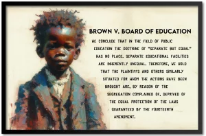 Brown v Board Poster