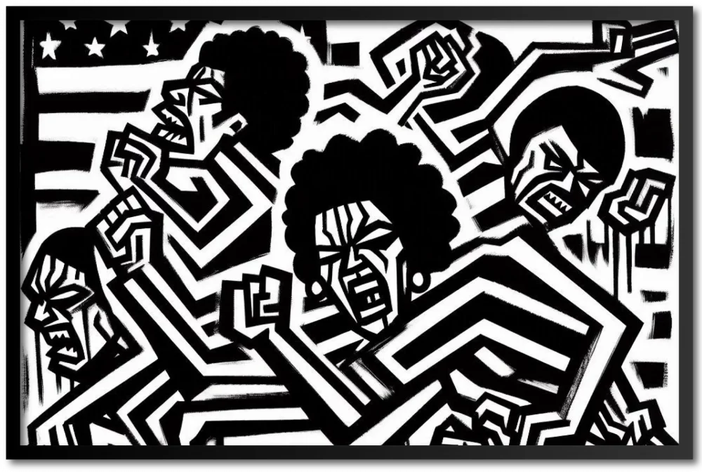 Black artwork