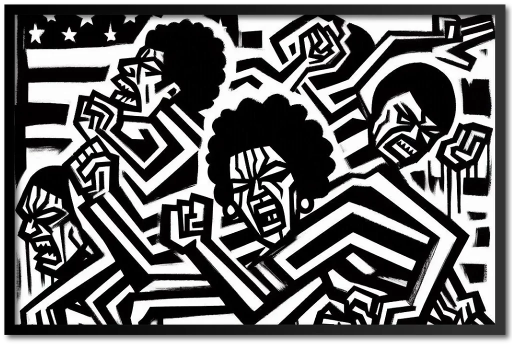 Black artwork
