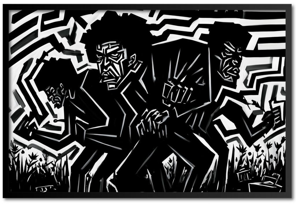 Black Rage african american artwork