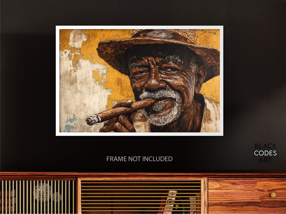 Cuban Cigar African American Art