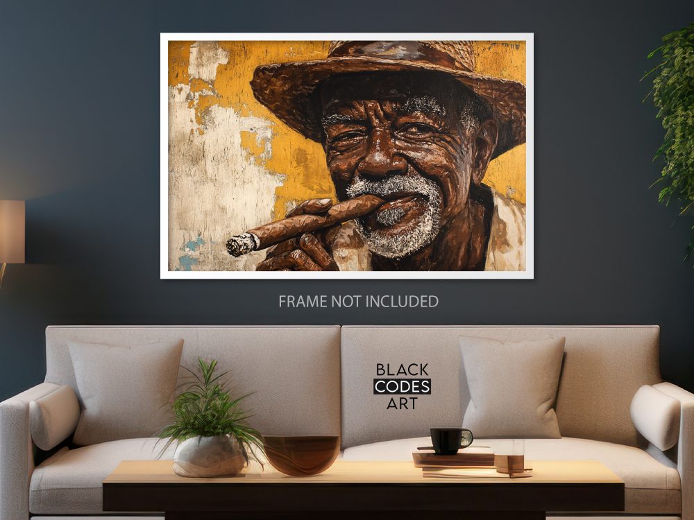 Cuban Cigar African American Art