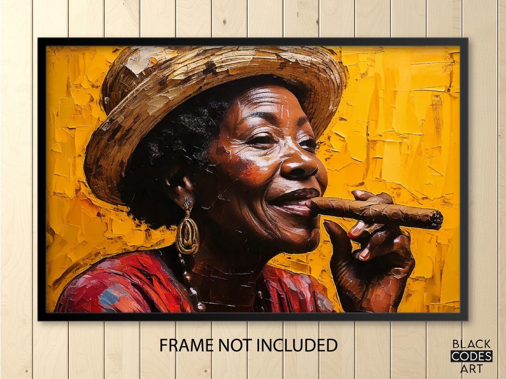Black Woman Cigar - Image 5
