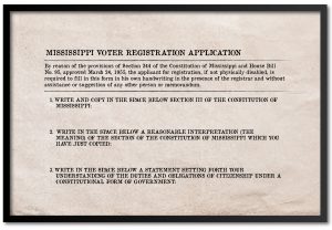 Mississippi literacy test